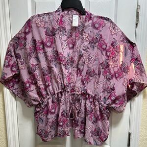 Time and Tru tie front Kimono